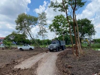 บริการถมที่เพื่อทำถนน - รับเหมาถมดินนนทบุรี ปทุมธานี-วิษณุ
