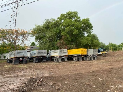 รับขนดินถมที่ดิน นนทบุรี - รับเหมาถมดินนนทบุรี ปทุมธานี-วิษณุ