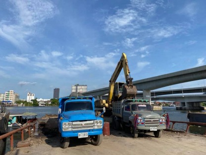 รับถมที่ทำคูกั้นน้ำ - รับเหมาถมดินนนทบุรี ปทุมธานี-วิษณุ