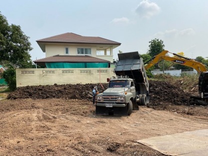 รับขนเศษวัสดุ - รับเหมาถมดินนนทบุรี ปทุมธานี-วิษณุ