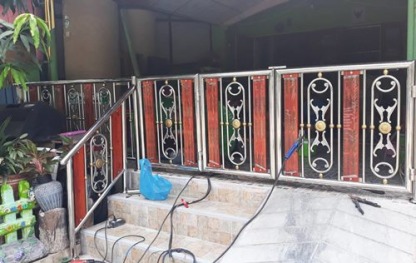 รับทำรั้วบ้านสแตนเลสลายไม้ คลองหลวง - ร้านน้องใหม่สแตนเลส ปทุมธานี