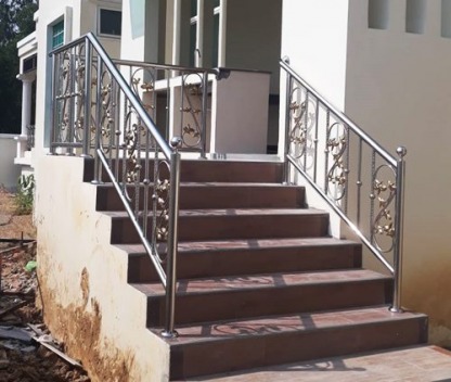 รับทำราวบันไดบ้าน รังสิต - ร้านน้องใหม่สแตนเลส ปทุมธานี