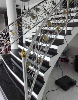 รับทำราวบันไดสแตนเลสตามแบบ ปทุมธานี - ร้านน้องใหม่สแตนเลส ปทุมธานี