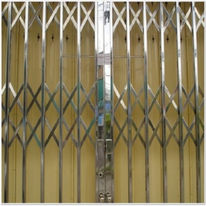 ติดตั้งประตูยืดสแตนเลส กรุงเทพ - รับติดตั้ง ซ่อมประตูม้วนทุกระบบ - วีดี ชัตเตอร์ แอนด์ เซอร์วิส