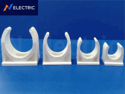 จำหน่ายตัวยึดท่อ สีขาว ราคาส่ง - ร้านขายอุปกรณ์ไฟฟ้าบ้าน โรงงาน ลพบุรี