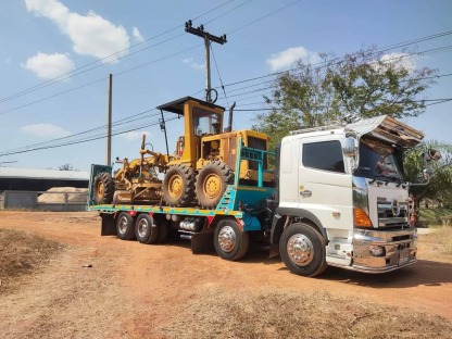 รถเทรลเลอร์ 10 ล้อ สระแก้ว - ให้เช่ารถเครน รถเฮี๊ยบ รถเทรลเลอร์ ชลบุรี