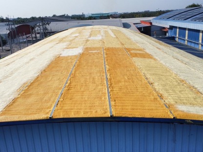 บริการมุงหลังคาทับซ้อนหลังคาเดิม - รับเปลี่ยนหลังคาโรงงาน ลดความร้อน - พีทีเค พร็อพเพอร์ตี้