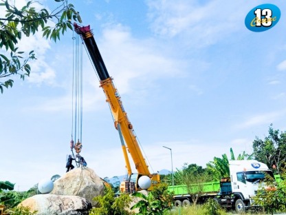 รถเครนให้เช่าบ้านค่าย - รถเครนให้เช่าระยอง - 13เครน