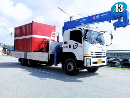 เช่ารถเฮี๊ยบ - รถเครนให้เช่าระยอง - 13เครน