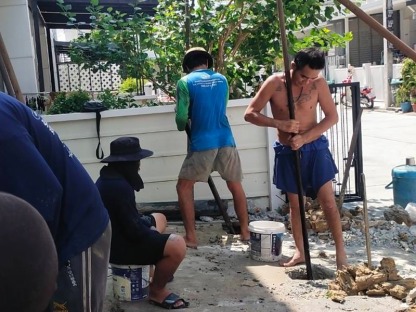 รับตอกเสาเข็มแรงคน ปทุมธานี - รับตอกเสาเข็ม ปทุมธานี ช่างจ่า ไมโครไพล์