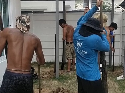 รับตอกเสาเข็มแรงคนนนทบุรี - รับตอกเสาเข็ม ปทุมธานี ช่างจ่า ไมโครไพล์