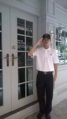 รปภ.ร้านอาหาร - บริษัทรักษาความปลอดภัย - เดอะ เบสท์ การ์ด 2014