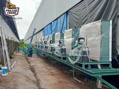 รถเครนแมงมุม ยกสินค้า - โฟล์คลิฟท์ให้เช่า นนทบุรี - ประจักษ์ เครน