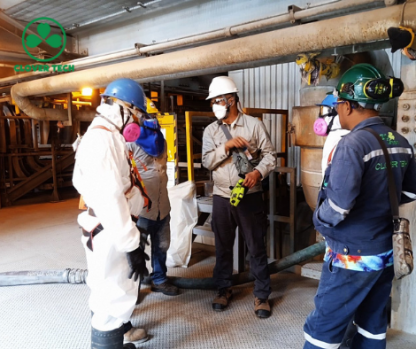 งานขนถ่าย fire ash จากเตาเผา 2 - รับล้างถังเคมี ถังบำบัดน้ำเสีย ระยอง - โคลเวอร์เทค