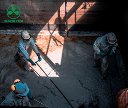 บริการล้างบ่อน้ำดีน้ำเสีย - รับล้างถังเคมี ถังบำบัดน้ำเสีย ระยอง - โคลเวอร์เทค