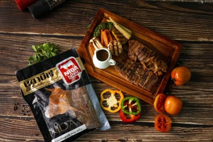 เนื้อสเต็กปรุงรส - โรงงานผลิตเนื้อวัวสด เนื้อวัวแปรรูป - NIDA BEEF