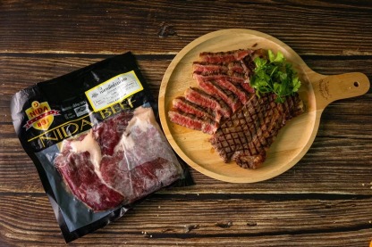 เนื้อหมักย่างน้ำตก - โรงงานผลิตเนื้อวัวสด เนื้อวัวแปรรูป - NIDA BEEF