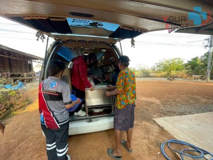 รถพยาบาลเคลื่อนย้ายผู้ป่วยข้ามจังหวัด - รถพยาบาลเอกชน รับส่งผู้ป่วย 24 ชั่วโมง