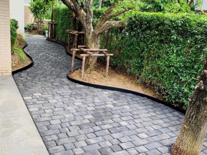 ไอเดียการจัดสวนโดยใช้ขอบกั้นพลาสติก