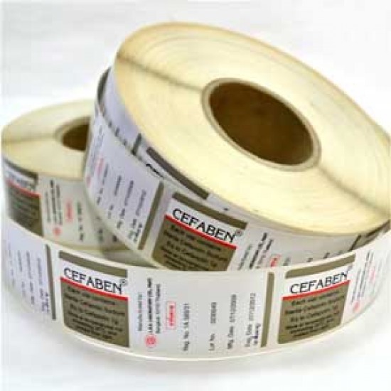 สติกเกอร์ม้วน สติกเกอร์ฉลากสินค้า Sticker Label - บริษัท ซีซัน กรุ๊ป จำกัด - สติกเกอร์ม้วน 