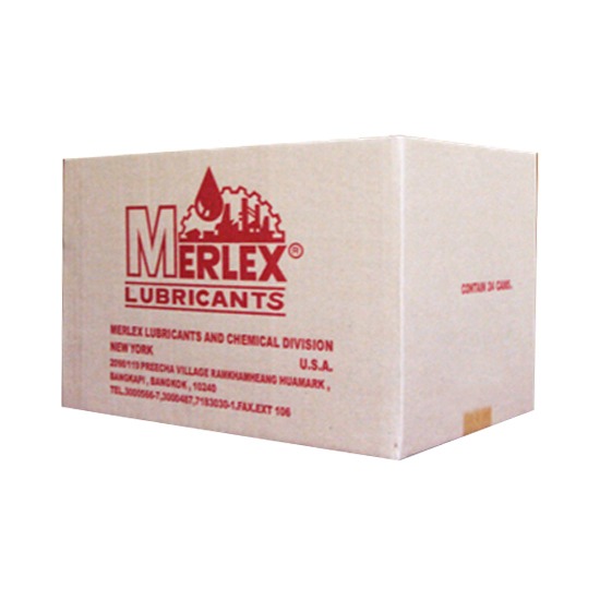 บรรจุภัณฑ์เมอร์เล็กซ์ น้ำมันหล่อลื่น  จารบี  จารบีทนกรด  น้ำมันซิลิโคน  น้ำมันหล่อเย็น  น้ำมันหล่อร้อน  สเปรย์ 