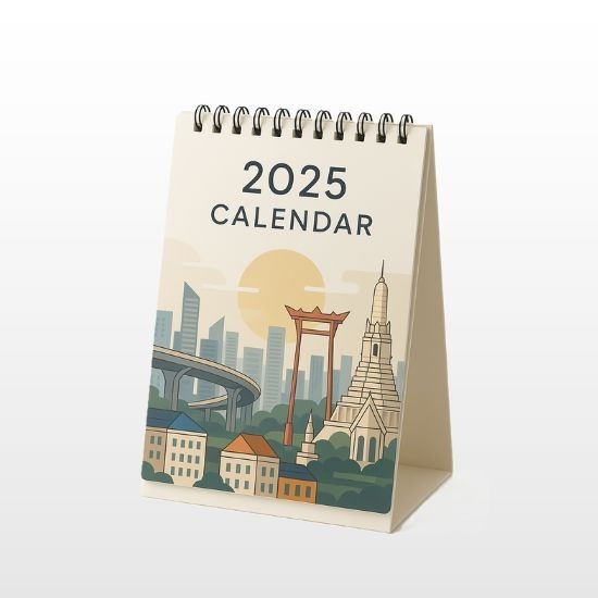 รับพิมพ์ปฏิทินตั้งโต๊ะ ปฏิทินแขวน ราคาถูก - โรงพิมพ์ลาดพร้าว - เท็นวัน พริ้นติ้ง