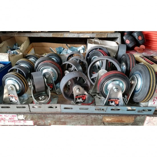 จำหน่ายล้อรถเข็นก่อสร้าง งานอุตสาหกรรม ลูกล้อ ล้อรถเข็น 