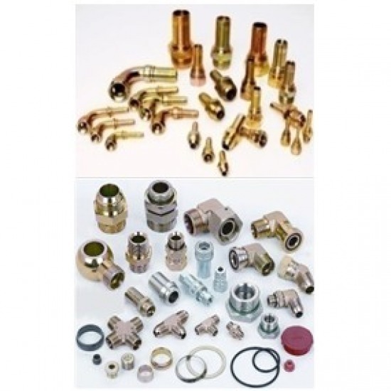 Distributor Clamp (Clamp) Belt coupler distributor Hydraulic couplings 