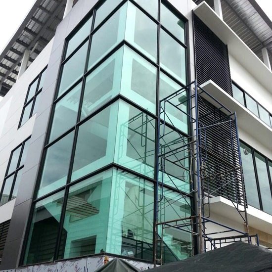 กระจก กระจก   มุ้งลวด   วงกบ   ประตู   หน้าต่าง   อลูมิเนียม 