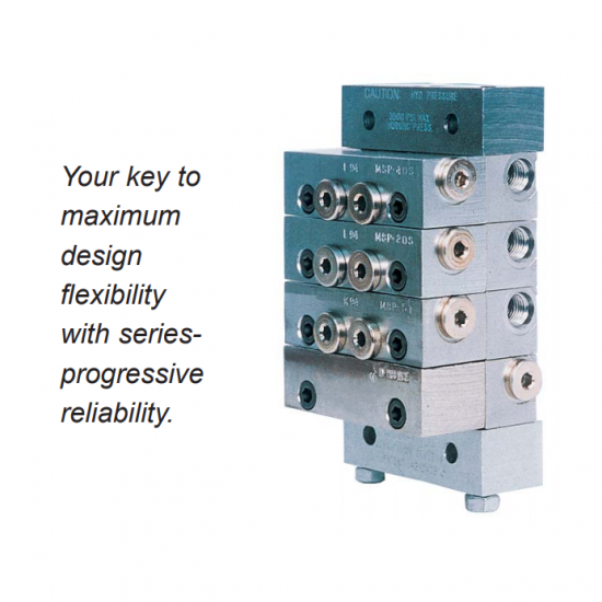 วาล์วแบ่ง Trabon Divider Valve วาล์วแบ่ง 