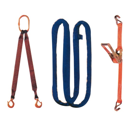 Lifting Sling อุปกรณ์เซฟตี้  อุปกรณ์เพื่อความปลอดภัยส่วนบุคคล  อุปกรณ์เพื่อความปลอดภัย  Lifting Sling  สลิงยกของ  สลิงแบน  สลิงกลม  สายรัด 