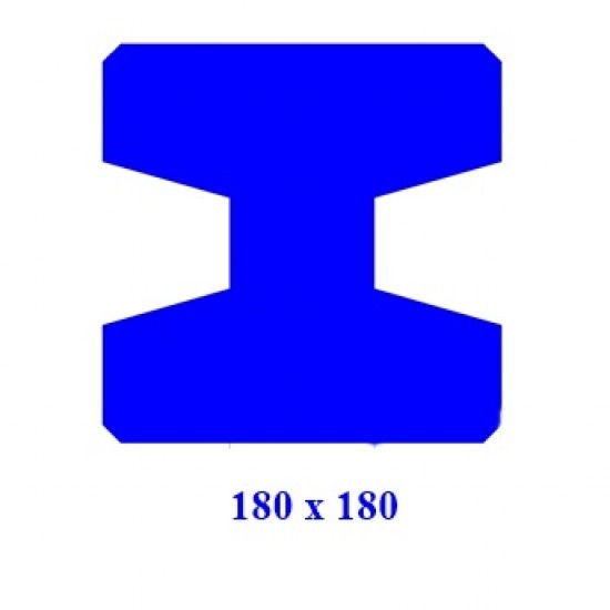 เสาเข็มรูปตัวไอ   180x180 เสาเข็มตัวไอ  เสาเข็มสี่เหลี่ยมตัน  ผลิตเสาเข็ม  จำหน่ายเสาเข็ม 