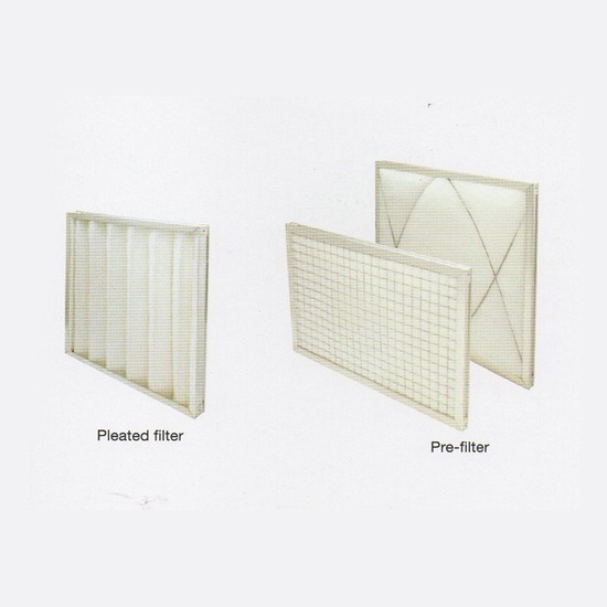 Pre-filter/Pleated filter with aluminum frame Pre-filter/Pleated filter  