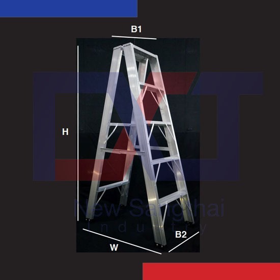 บันได พับ หนา ขาหลังใหญ่ขึ้น 1 ข้าง บันได พับ หนา ขาหลังใหญ่ขึ้น 1 ข้าง 