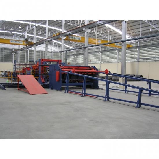 Installation Wire Mesh Welding Machine รับสร้างเครื่องทอตะแกรงเหล็กปูถนน  เครื่องทอตะแกรงเหล็กปูถนน 