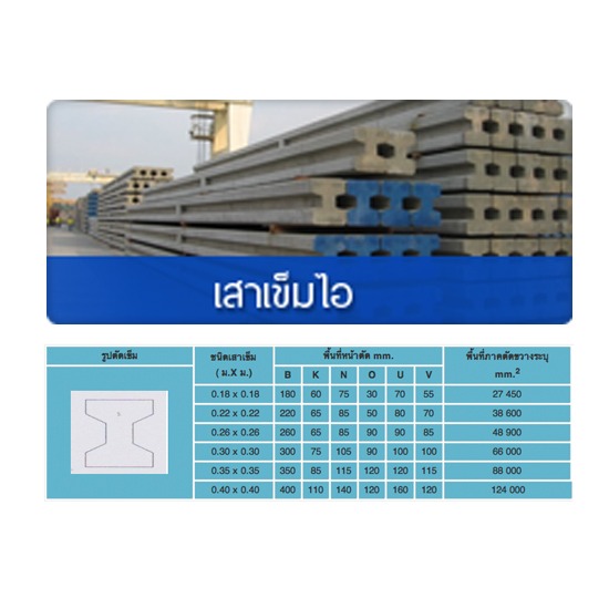 เสาเข็มตัวไอ เสาเข็มตัวไอ 