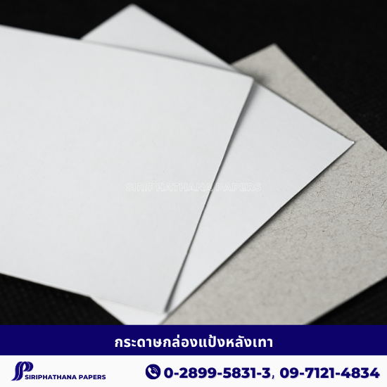 กระดาษกล่องแป้งหลังเทา กระดาษกล่องแป้งหลังเทา  กระดาษกล่องแป้ง ราคาส่ง  กระดาษกล่องแป้งหลังเทาราคาถูก 
