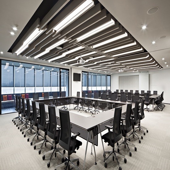 Meeting room interior Meeting room interior  Decorate a small meeting room  Modern conference room 