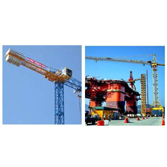 Tower crane เครน  ปั้นจั่น  รถกระเช้า  รถยก  เครนยกของ  เครนยกสินค้า  เครนเอนกประสงค์ 