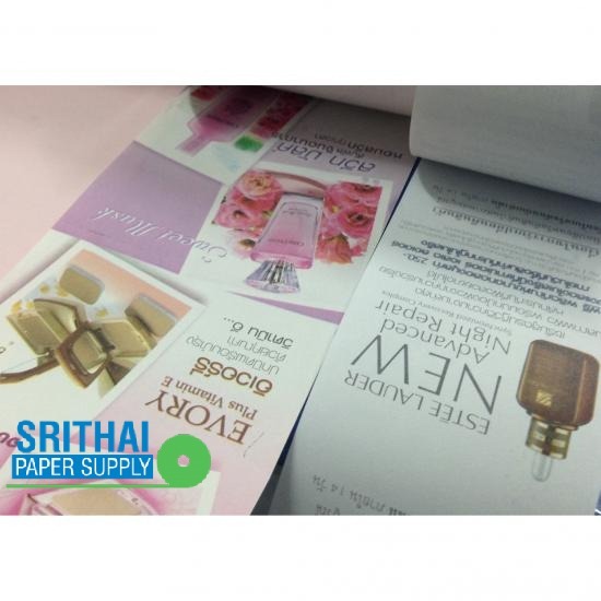 Logo printing on roll paper Logo printing on roll paper 