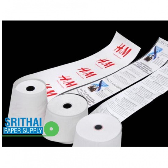 Receipt paper production, logo printing on the back Receipt paper production  logo printing on the back 