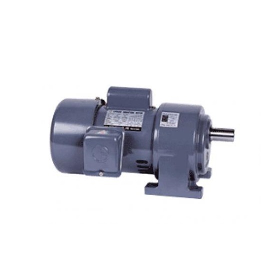 มอเตอร์เกียร์ 2 สาย แบบขาตั้ง / HORIZONTAL TYPE มอเตอร์  มอเตอร์เกียร์  มอเตอร์เกียร์ 2 สาย 