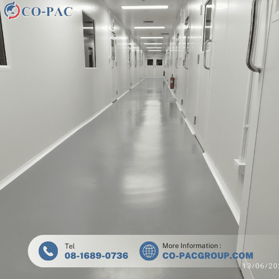 ติดตั้ง Clean Room Class 100,000 สร้างห้องคลีนรูม  รับออกแบบห้องคลีนรูม  บริษัทรับสร้างห้องคลีนรูม 