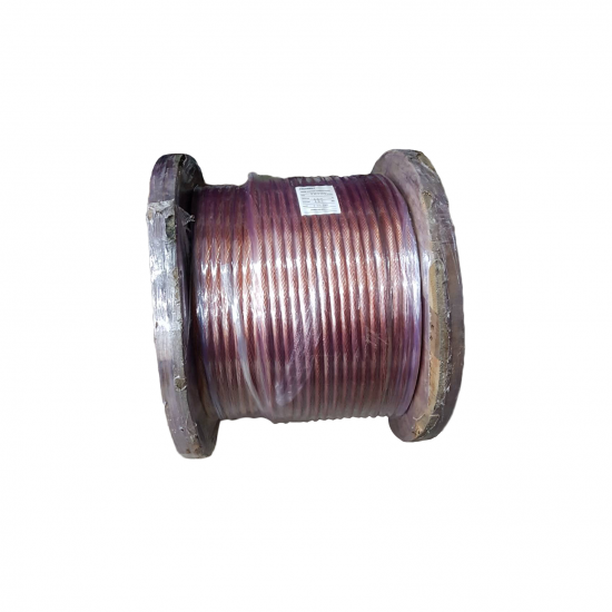 สายทองแดงเปลือย . 