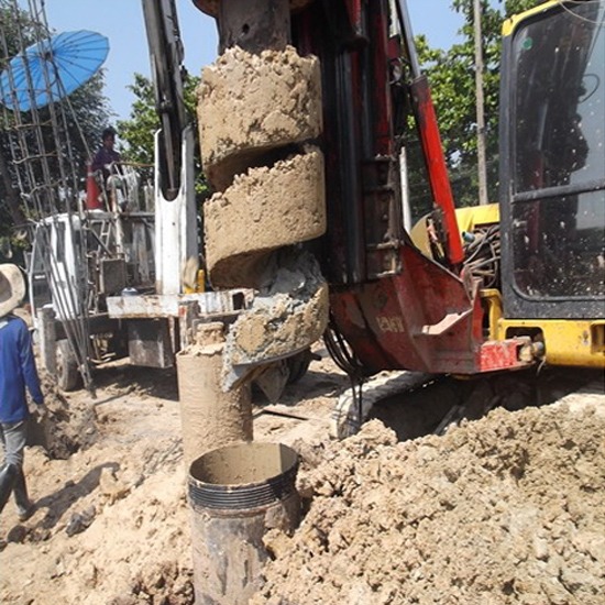 บริการรับเจาะเสาเข็ม