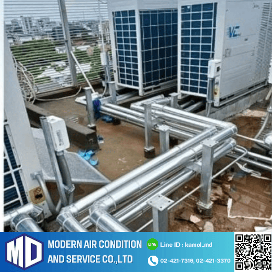 ติดตั้งระบบปรับอากาศ