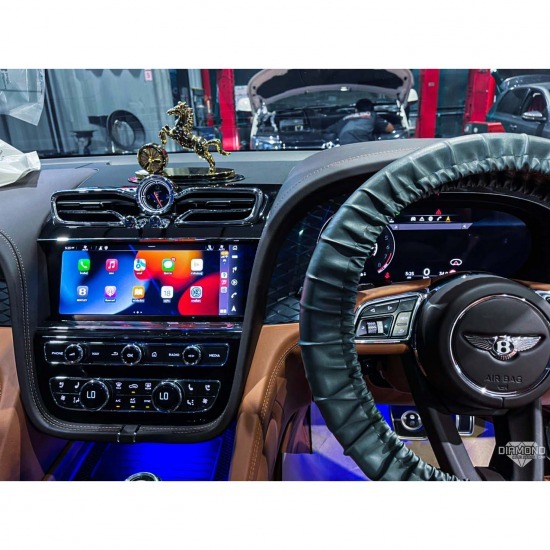 Bentley Apple car play - อู่ซ่อมรถยุโรป อู่ซ่อมสีตัวถังรถยุโรป Diamond Auto Service พระรามเก้า
