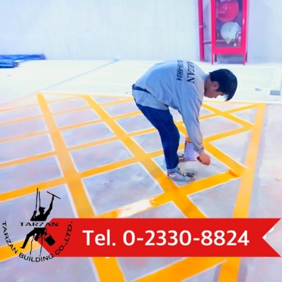 รับงานตีเส้นที่จอดรถ รับงานตีเส้นที่จอดรถ 