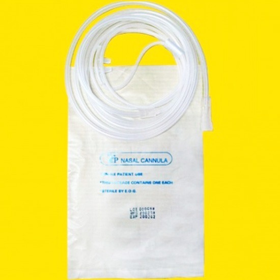สายอ๊อกซิเจน (Nasal cannular) สายอ๊อกซิเจน  สายให้ออกซิเจน  สายออกซิเจนทางคอ 