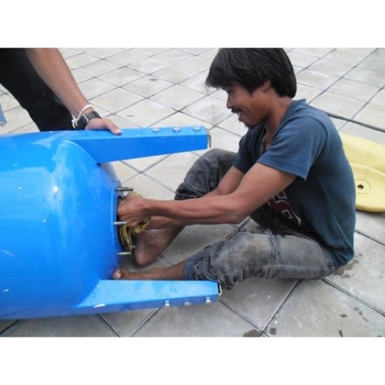 เปลี่ยนถุงยางไดอะแฟรม ถังแรงดัน เปลี่ยนถุงยางไดอะแฟรม ถังแรงดัน  บำบัดน้ำเสียโรงงาน  จัดการระบบน้ำเสียโรงงาน 